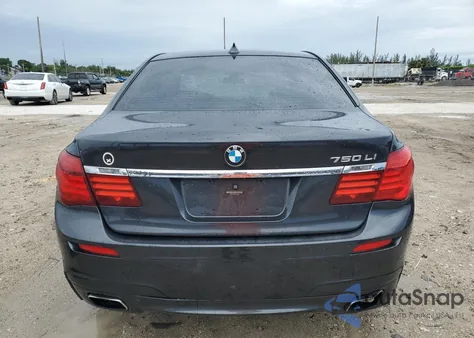 2014 BMW 750 Li from USA, damaged, VIN WBAYE8C53ED135612